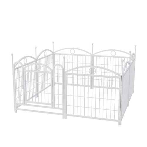 8-Panel Indoor Dog Playpen (24")