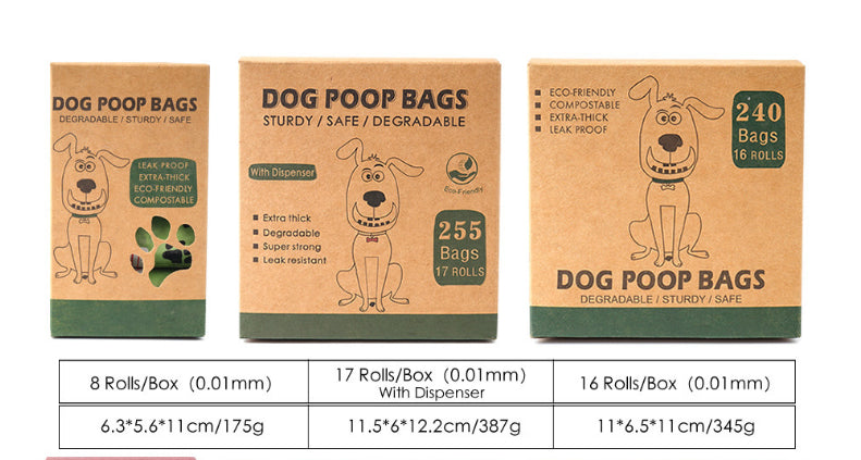 Biodegradable Dog Poop Bags