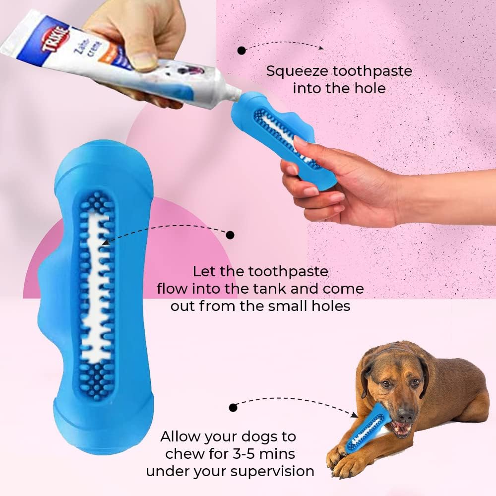 Rubber Monster Squeaky Dog Toy