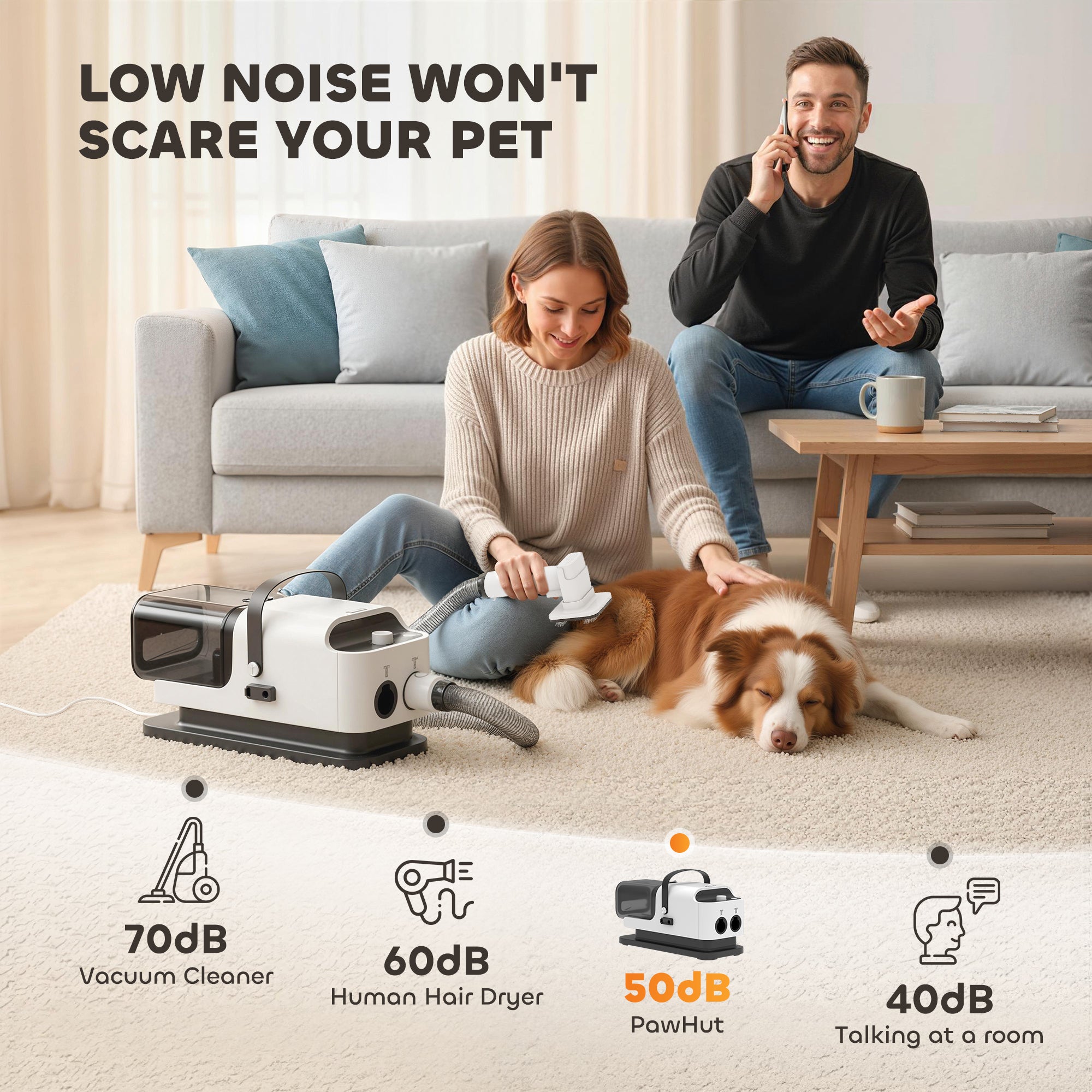 5-in-1 Dog Grooming Vacuum & Dryer