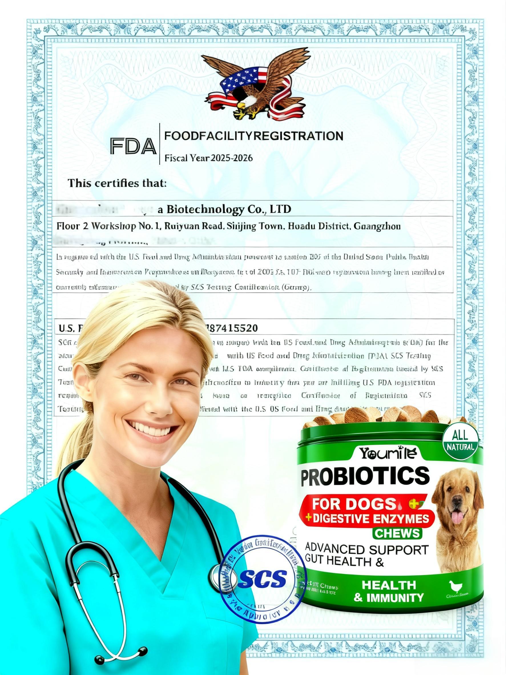 Probiotic Soft Chews for Dogs