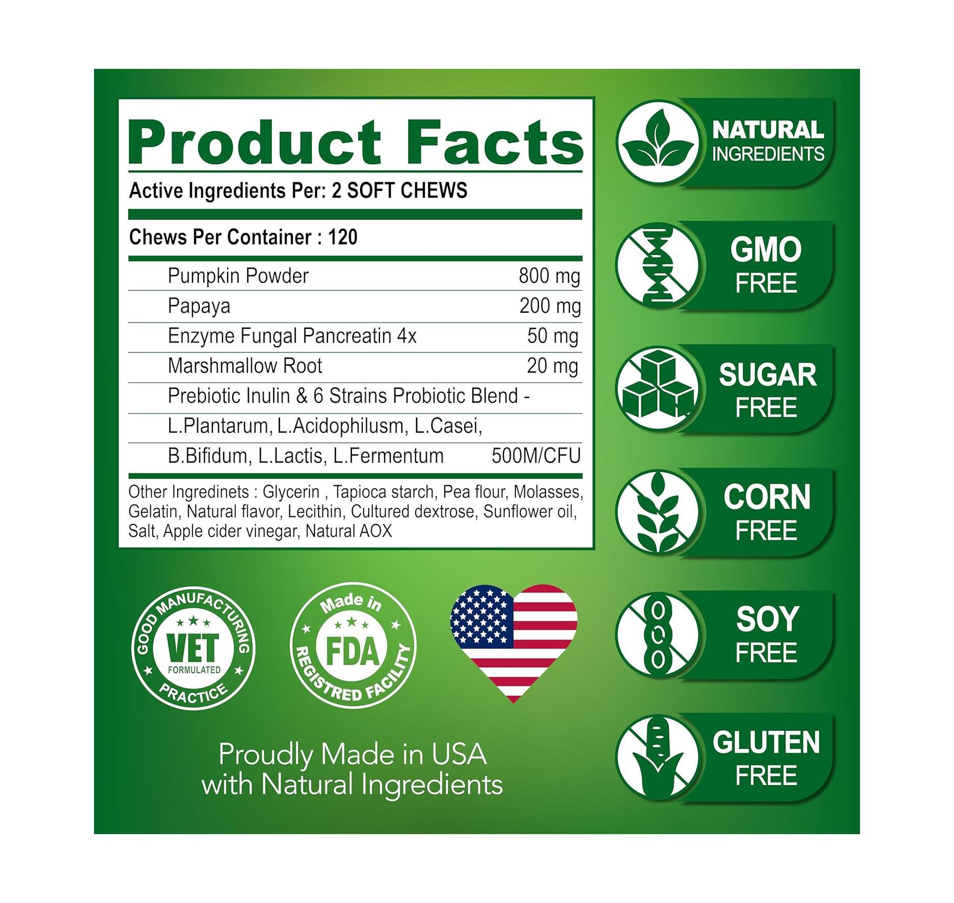 Probiotic Soft Chews for Dogs