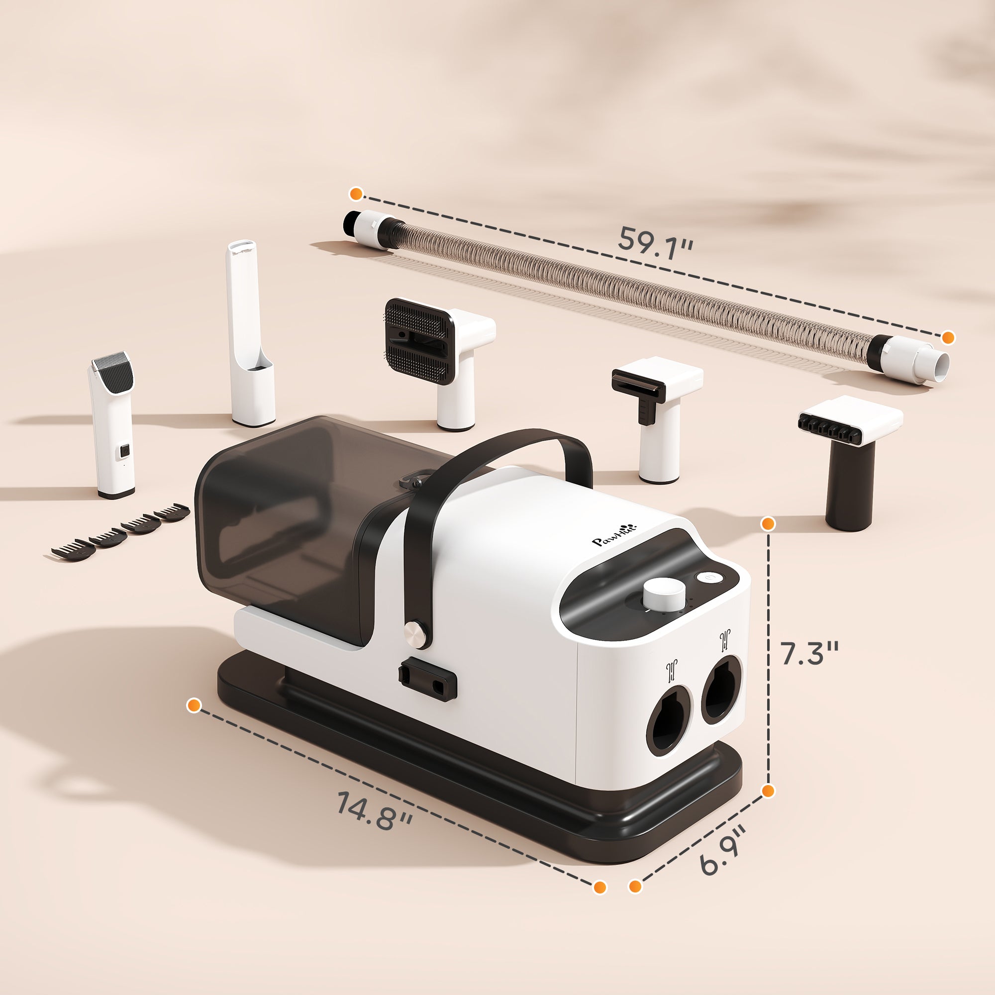 5-in-1 Dog Grooming Vacuum & Dryer