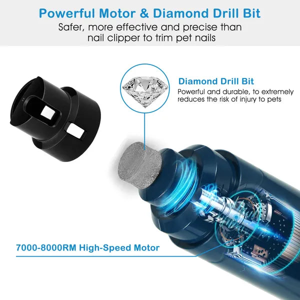 Rechargeable Pet Nail Grinder